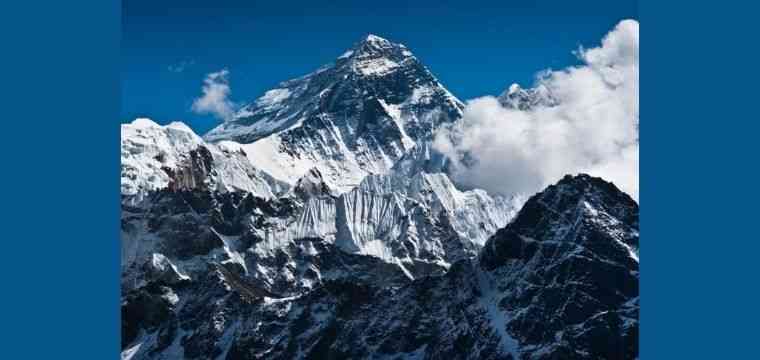 Mount Everest the tallest peak in the world