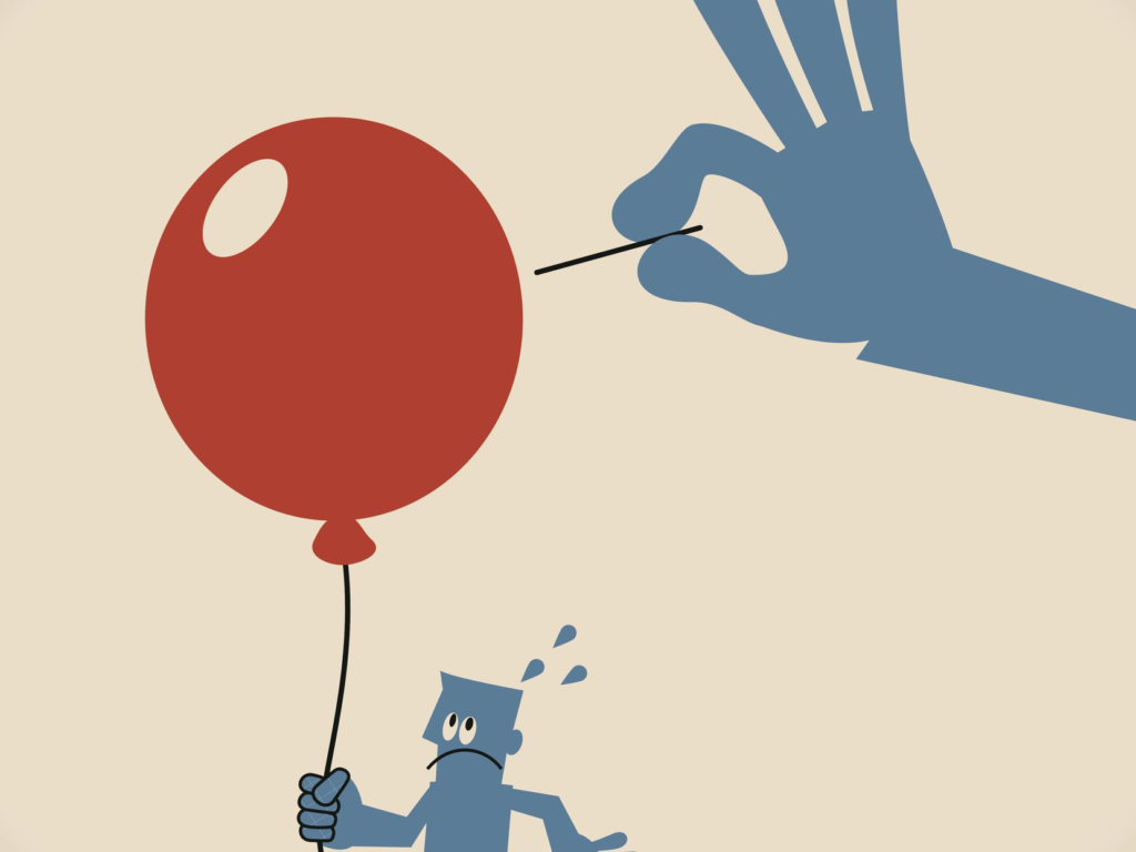 Popping the bubble - PANDEMIC NOT THE CAUSE OF RECESSION 5.0