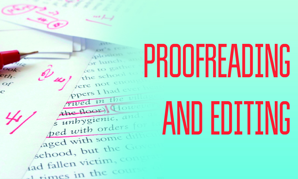 Editing and Proofreading Services