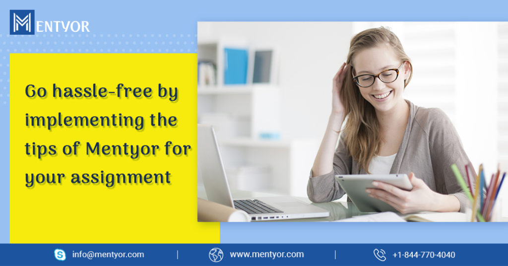 Pioneer in Assignment Assistance - 7 EFFECTIVE TIPS FROM MENTYOR TO SHAPE UP YOUR CAREER