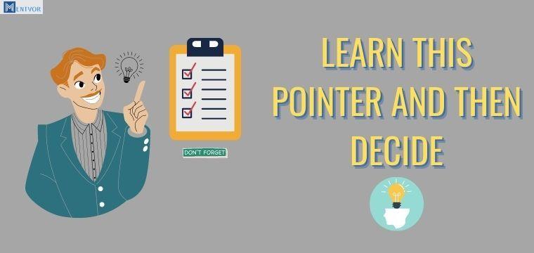 learn this pointer and then decide | Android app assignment help