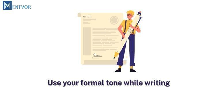 Formal Tone