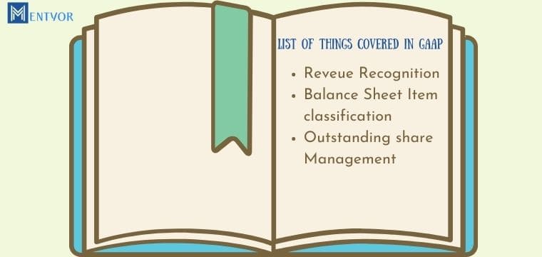 List of things covered in GAAP