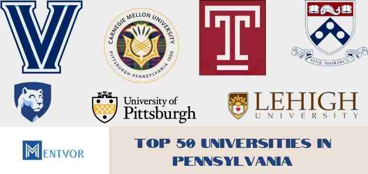 Top 50 Universities in Pennsylvania
