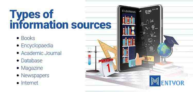 Types of information sources